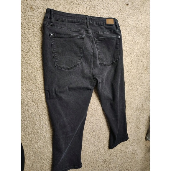 Judy Blue Capri Dark Denim Jeans Women's Sz 15/32 Black - Picture 2 of 7